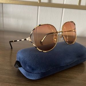 GUCCI 59mm Round Sunglasses☄️☄️